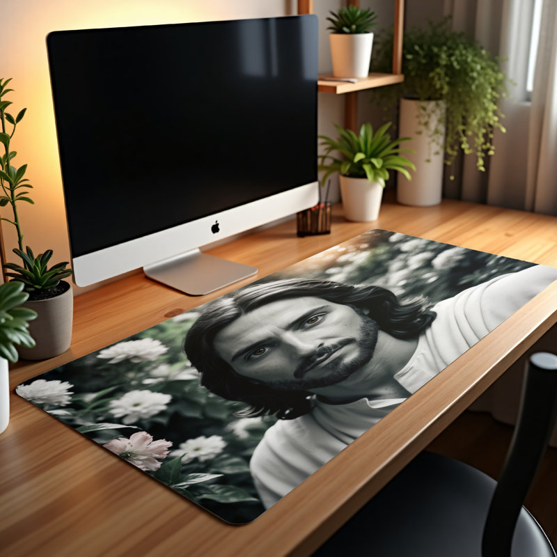 Polyester Desk Pad, 23.6x13.8