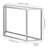 Levi Glass Top Console Table-1021405787-1033390076