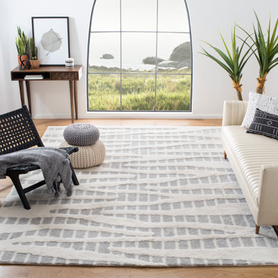 Zarah Hand Tufted Wool And Cotton With Latex Animal Print Rug