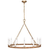 Darlana 12 - Light Wagon Wheel Chandelier