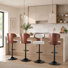 Bois moderne - Tabourets de bar réglables d'appoint
