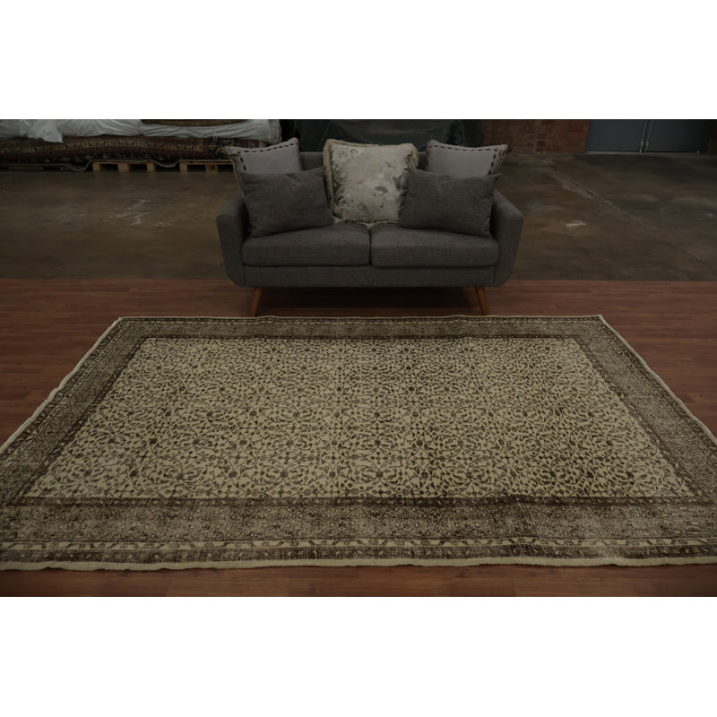 Tapis turc rétro Anatolian 6 x 9