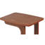 Cafferata C-Shaped Wooden End Table-191658153