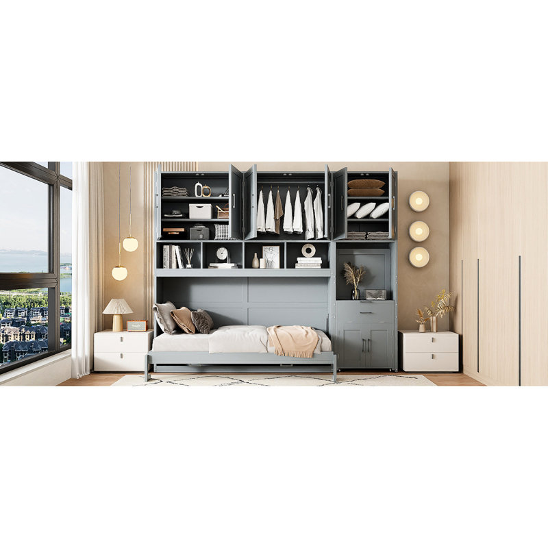 Lit simple - Gris Transformez votre chambre à coucher