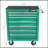 7 DRAWERS MULTIFUNCTIONAL TOOL CART WITH WHEELS-GREEN