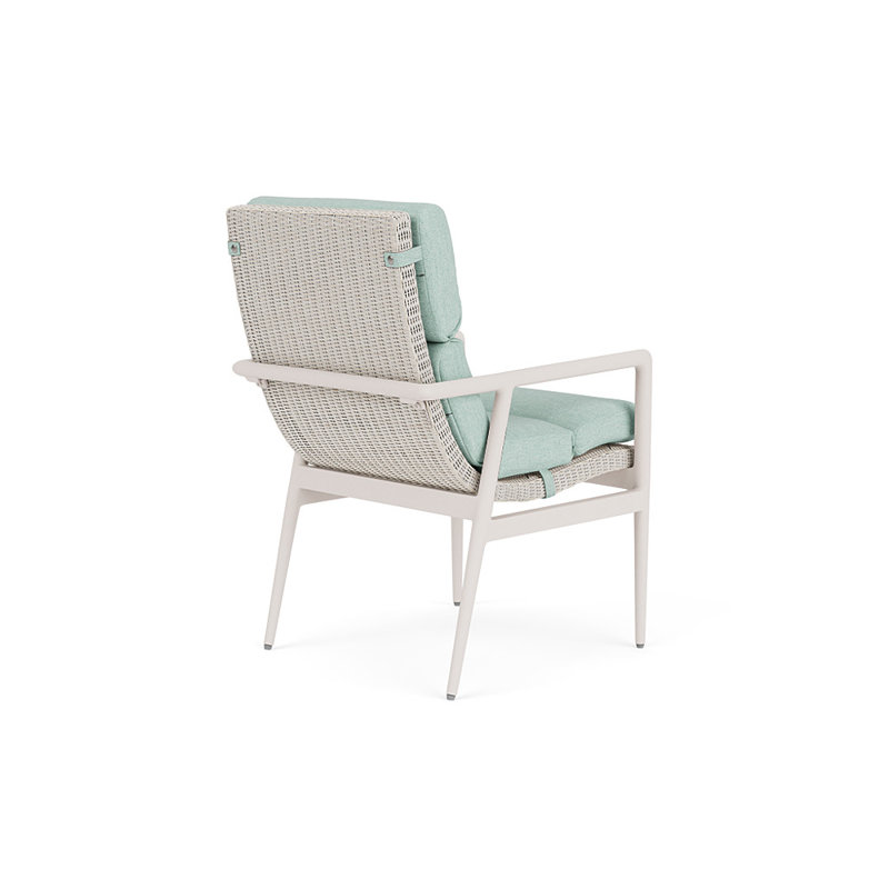 Cascade Outdoor Dining Armchair, Demo Mist, Antique White