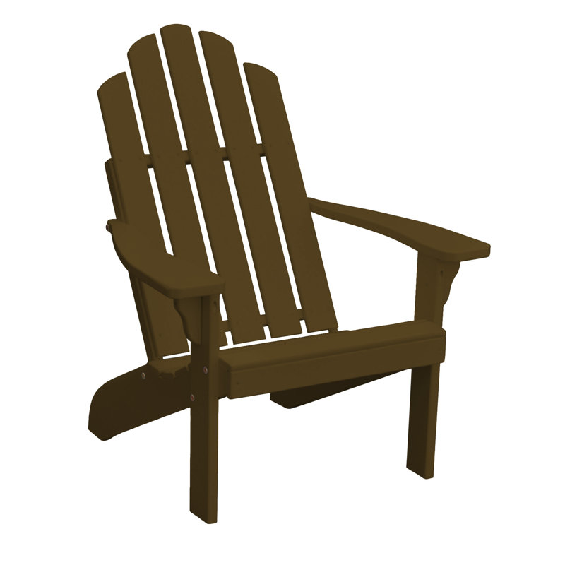 Chaise Adirondack en bois Urich, Café