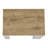 Kitchen Island, Counter Height Table Top With 3-Side Shelf