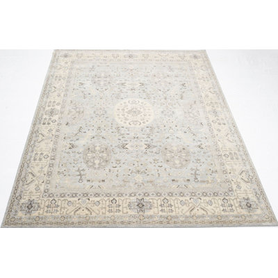 Transitional One-of-a-Kind Rectangle 9'3" X 11'11" Wool Area Rug