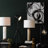 Afton White Alabaster Table Lamp