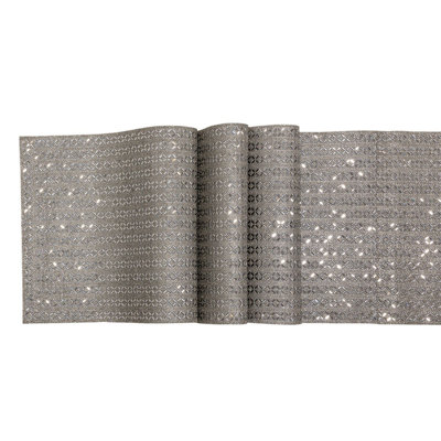 Chemin de table Sparkles Home Madison Avenue | Motif strass en X | Décoration élégante