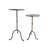 Mia Agate Stone and Iron Side Tables
