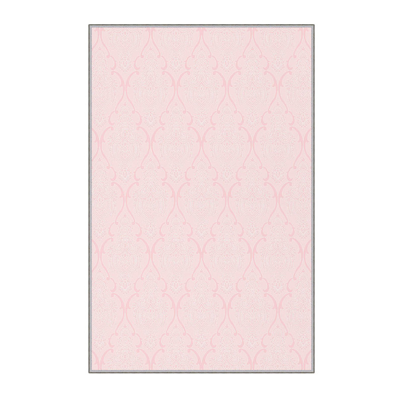 Elegant 3D Printed Area Rug, 4.6 x 7.2 ft | 100% Polyester, 0.31 in Pile Height, Antibacterial | Non-Slip PVC Felt Dot Underside, Machine Washable, Perfect for Living Room or Bedroom, Durable & Stylish Design