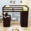 Lit mezzanine avec bureau, tiroirs et garde-robe-1245260588-1245260585