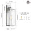 Applique murale d'extérieur 1 lumière Olar Classic-2077042450-2029759512-2038653479