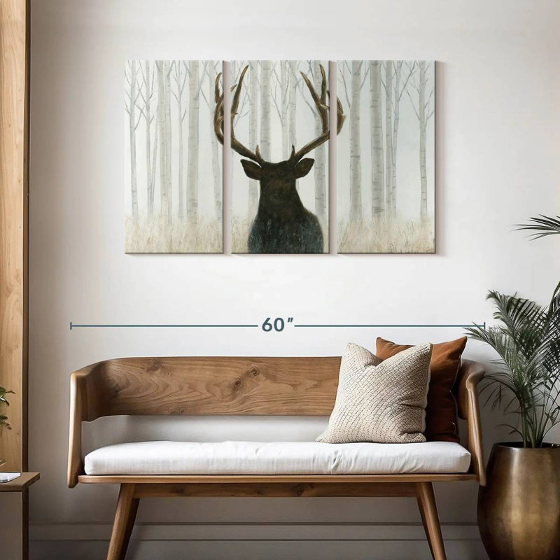 Into The Forest, 28" H x 45" W