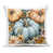 Orange Three Pumpkins and Florals