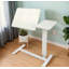 Table de canapé pliante, support mobile pour ordinateur portable avec plateau à hauteur réglable et roulettes-882320846-882320834