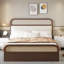 Lit plateforme en bois avec lit gigogne et 2 tiroirs Auob-619008194
