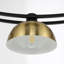 Luminaire suspendu 3 lumières, doré-145046163-145046162