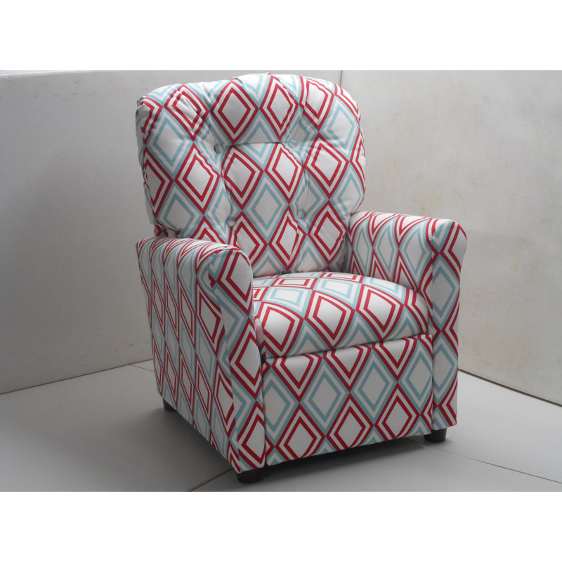 Genica Kids 14'' Recliner Chair and Ottoman