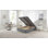 Luxara Solid Wood End Opening Ottoman Bed Frame Plush Velvet