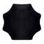 Sparkles Home Luminous Spider Web Pillow | Rhinestones on Black Velvet | 16x16 in