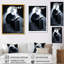 Monochrone Portrait de Dieu II - Art mural encadré-402380996-402380997-402381002
