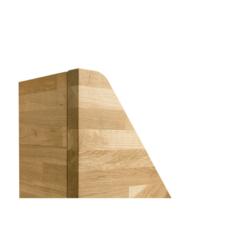Solid Wood Bed, 180 x 200 cm, Oak