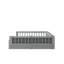 Lit plateforme tapissier en bois pleine grandeur avec garde-corps et coussin-2023341982