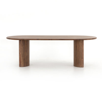 Paden 94" Black Acacia Dining Table