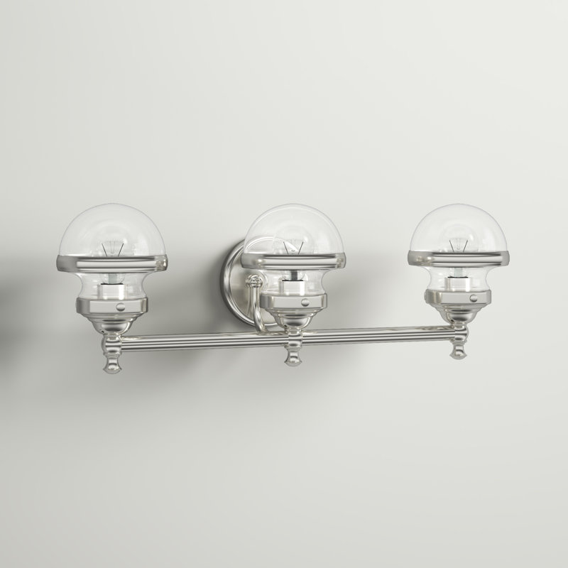 Liverman 3 - Light Dimmable Vanity Light, Polished Chrome