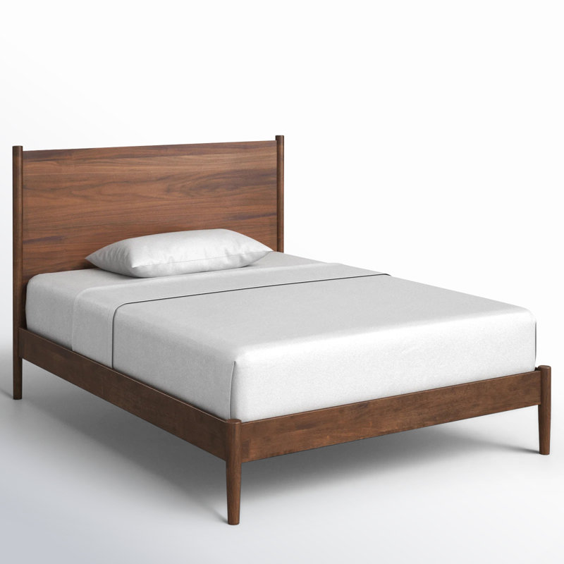 Antigua Wood Bed, Walnut, Full/Double