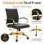 Fauteuil de bureau pivotant en cuir Naudain-53751976-132200685
