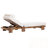 Lounge Chaise Set With Headrest and Retractable Side Tray-1009042210