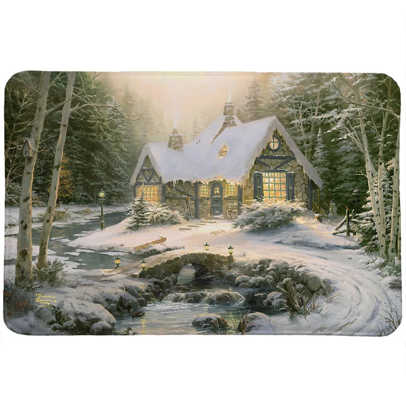 Tapis en mousse viscoélastique Thomas Kinkade