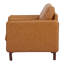Fauteuil en cuir Reachel