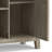 Redmond 32"W Solid Wood Transitional Low Storage Cabinet with Adjustable Shelves and Crown-Edged Top-1951633808