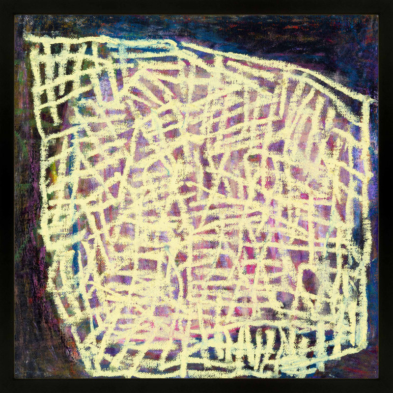 «Drian Night Light», reproduction encadrée sur papier par Stephanie Dennis, Noir, H 16 po x l 16 po x P 1,25 po