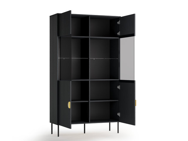 106.6cm Sideboard, Black Graphite