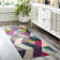 Abrar Geometric Wool Hand Woven Area Rug