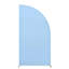 Arche de fond demi-ronde de 1,8 m (6 pi), en spandex double face, bleue-134192144-134192147