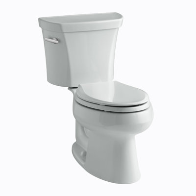 Wellworth 1.28 GPF Elongated Two-Piece Toilet (Seat Not Included)