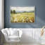 «Vibrant Wildflower White Daisy Flowers Meadow», impression sur toile-92187154-92187155-119460583
