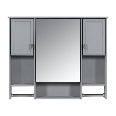 35'' X 28'' Modern Wall Mounted Bathroom Storage Cabinet