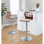 Tabourets ajustables avec repose-pieds arrondi Fayette-93570917-93570912