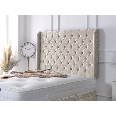 Upholstered Velvet Headboard