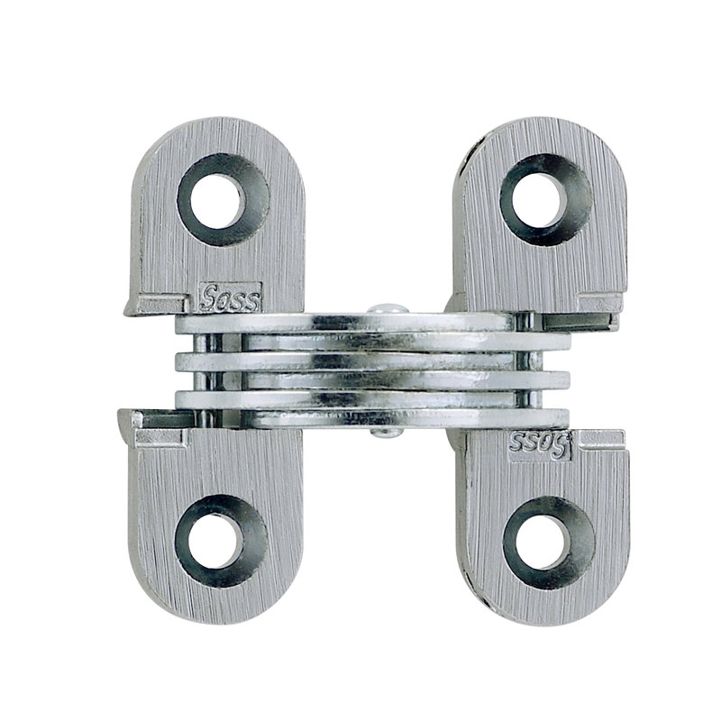 Épaisseur maximale du matériau: 1/8 po, Chrome satiné