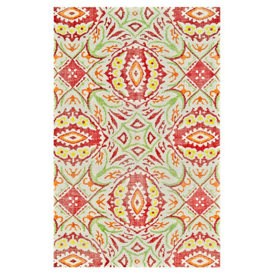 Wool Geometric Indoor Rug