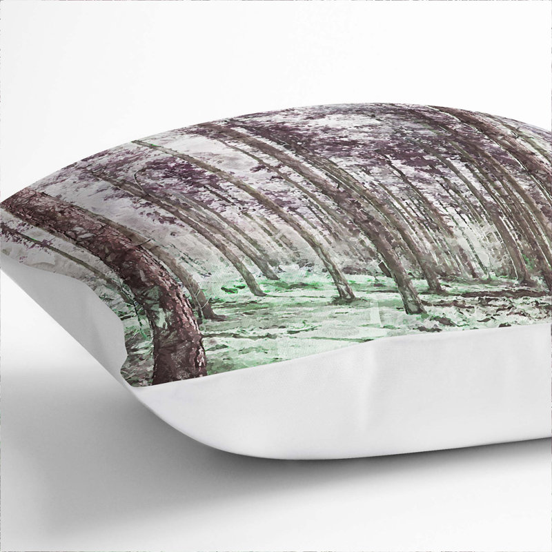 Square Throw Cushion, 55cm H x 55cm W x 20cm D, White